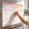Fun Magnetic Reward Chart for Kids at Home – Motivational Easy to Use Chore Chart w Stickers Encourages Good Habits – Unicorn Behavior & Responsibility Chart for Girls Creates a Fun Daily Routine
